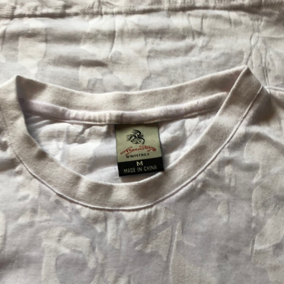 Ladies sheer/camo long sleeve top - Picture 2 of 2